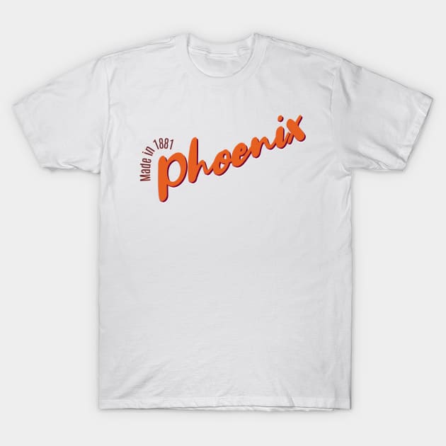 Phoenix in 1881 T-Shirt by LB35Y5